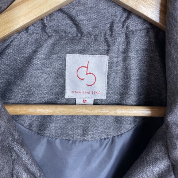 CB Established 1962 Gray Moto Fitted Puffer Vest Size M - Picture 9 of 12